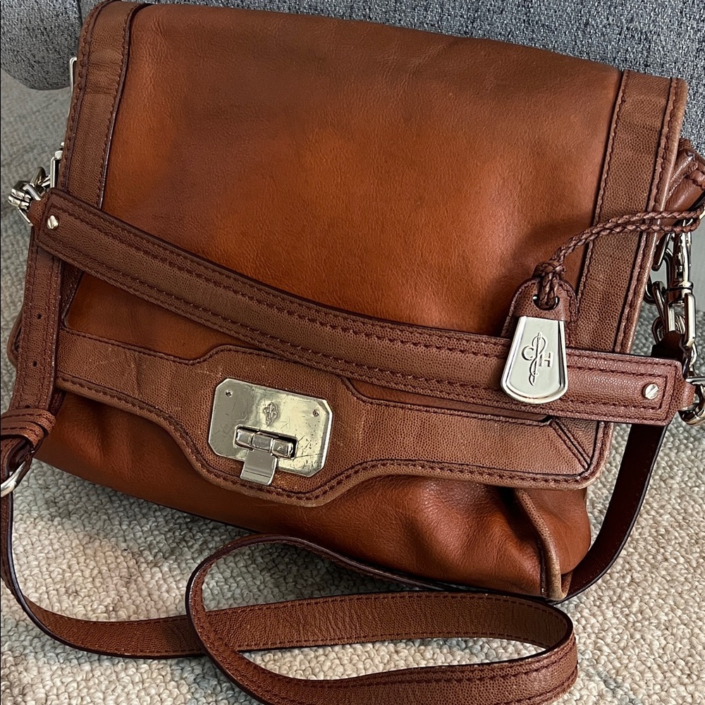 Cole Haan Tan Leather Satchel